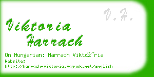 viktoria harrach business card